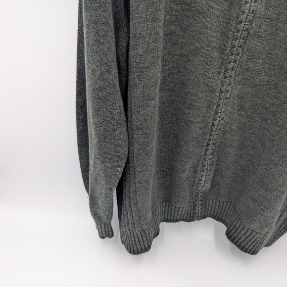 St John's Bay Men's Cardigan Sweater XL Cotton Knit Zipper Everyday Casual Set - Picture 8 of 11